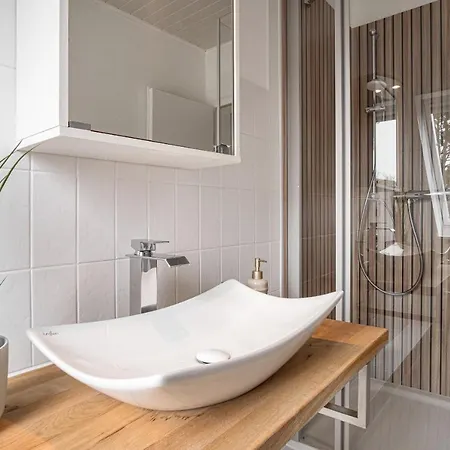 شقة Sky & Spo Tide I Strandurlaub Am Leuchtturm Mit Waschmaschine & Geschirrspueler سانكت بيتر اوردنغ